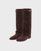 Nokwol Stövlar Vespa Dark Brown Suede EUR 38