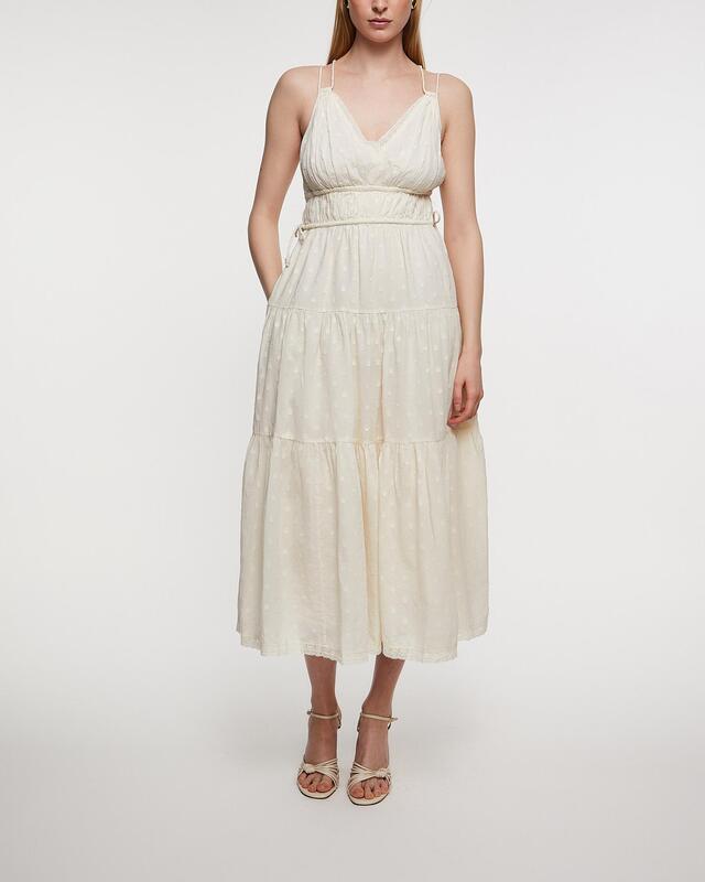 Ulla Johnson Klänning Freya Beige US 4 ( EUR 36)