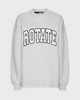 ROTATE Birger Christensen Sweater Heavy Crewneck Grey melange XXS