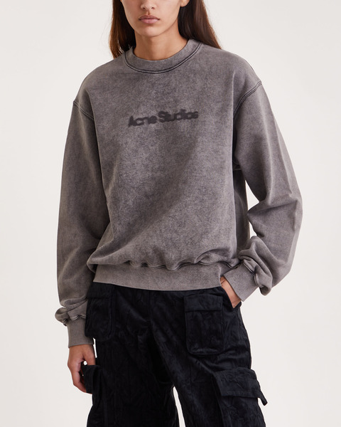 Sweater Blurred Logo Grå 1