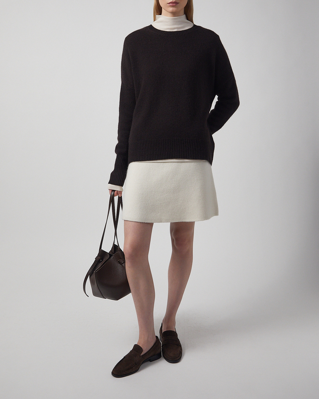 LISA YANG Sweater Mila Cashmere Mörkbrun 0 (XS-S)