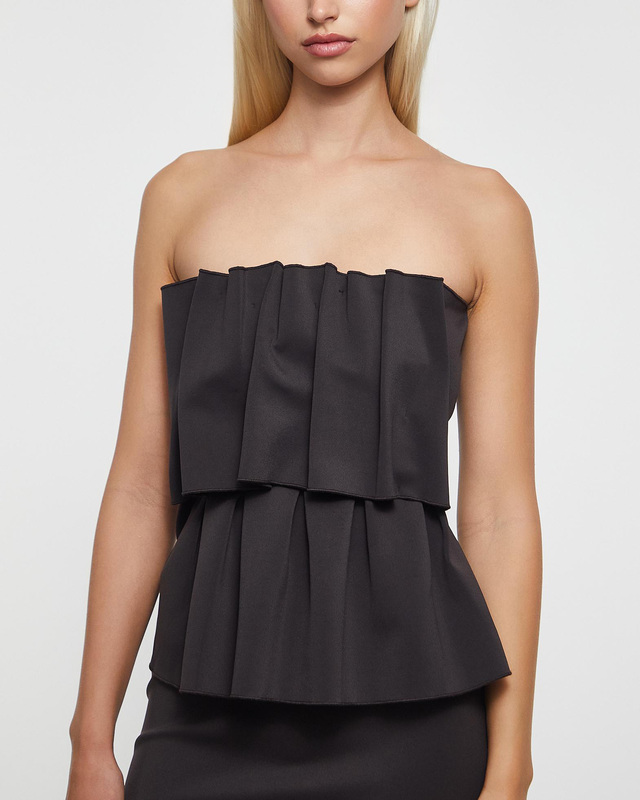 Dagmar Klänning Sculpted Slim Chocolate 40