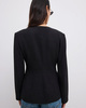 Dagmar Smokingjakke Curved Front Black 42