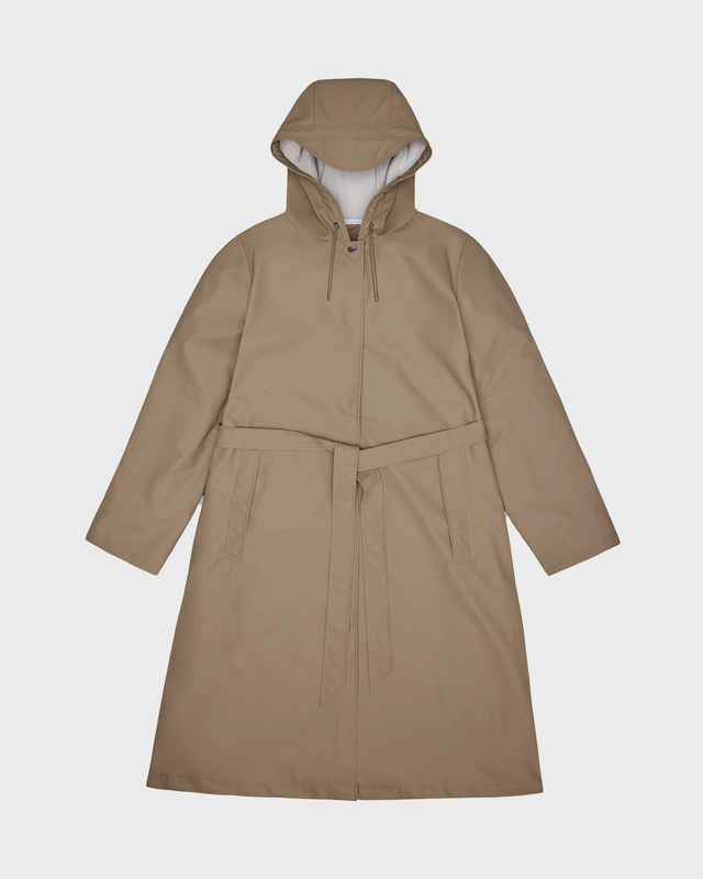 Rains Jacka Suva Hardshell W Coat Beige XL