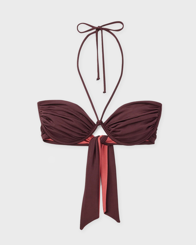 Seaquelle  Bikini Top Billow Burgundy  L