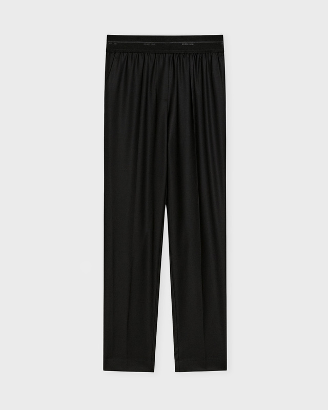 Helmut Lang Byxor Tapered Leg Tailored Svart US 6 (EUR 38)
