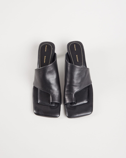 Sandal SQUAREASYMMETRICTOERINGSANDAL Svart 2