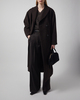 Dagmar Coat relaxed wool  Chocolate 42