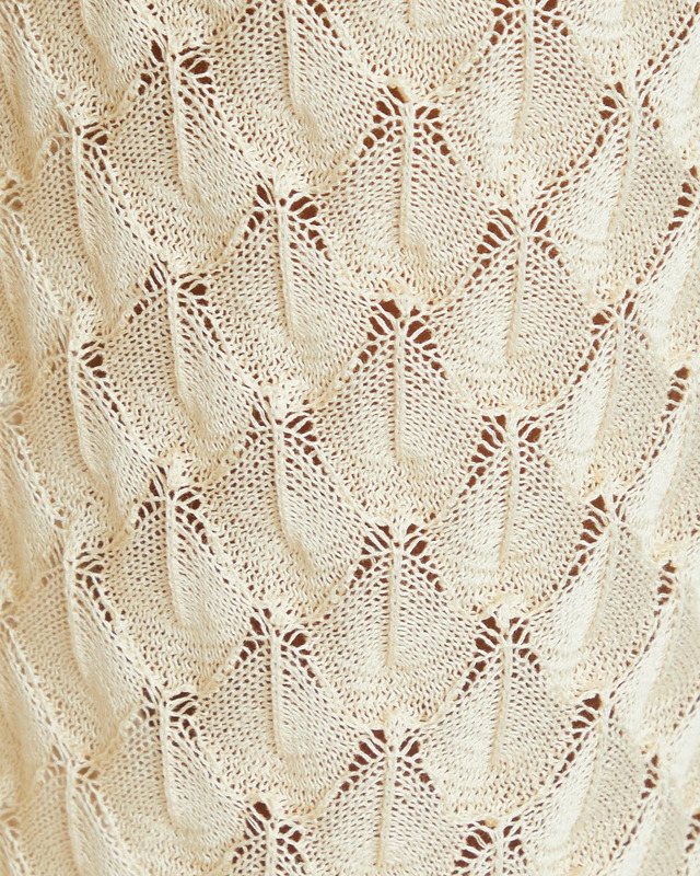 Malina Byxor Alissa Knitted Vanilj L