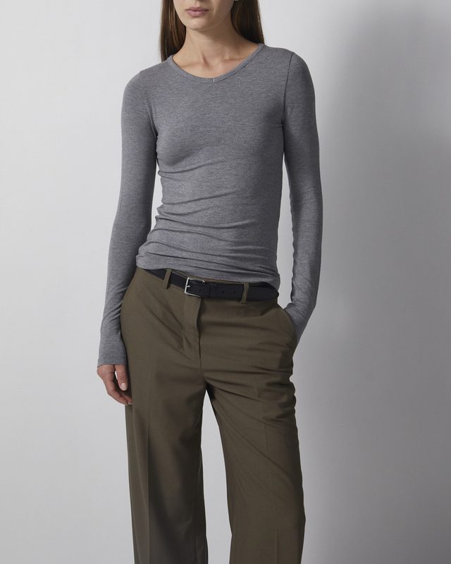 Wakakuu Icons Top Zoe Modal Grey melange S