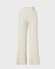 Malina Pants Alycia Knitted Fringe White L
