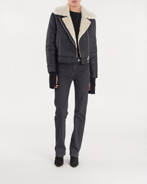 Jacket Evie Jacket Svart/vit 1