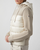 Moncler Cardigan Padded Quilt  Beige S