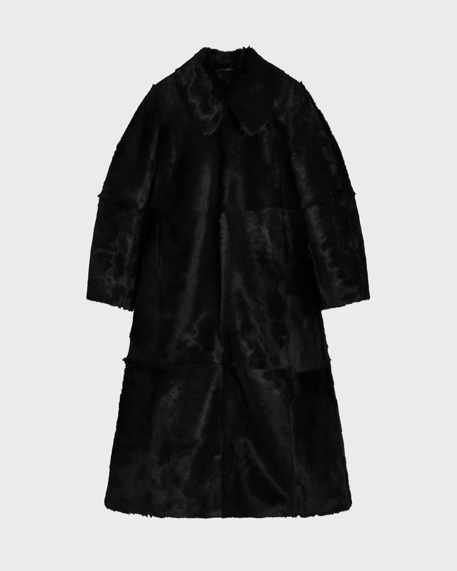 By Malene Birger Shearlingkappa RAFAIA Svart 36
