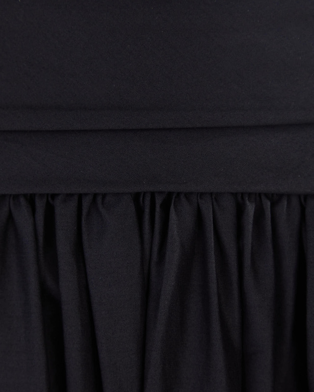 Matteau Tiered Plunge Dress Svart 2 (S)