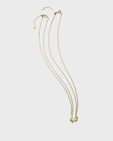 Necklace Pansy Guld ONESIZE 2