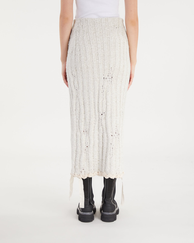 Acne Studios FN-WN-SKIR000476 Ecru XS