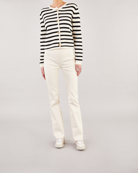 Azumi Flare Pants Creme 2