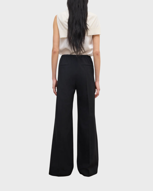 Dagmar Pants Elastic Wool Black 38