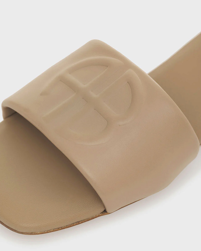 Anine Bing Sandaler Ria Slides Monogram Brun EUR 41