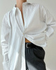 Wakakuu Icons Shirt Paris Pinstripe Black/White XS