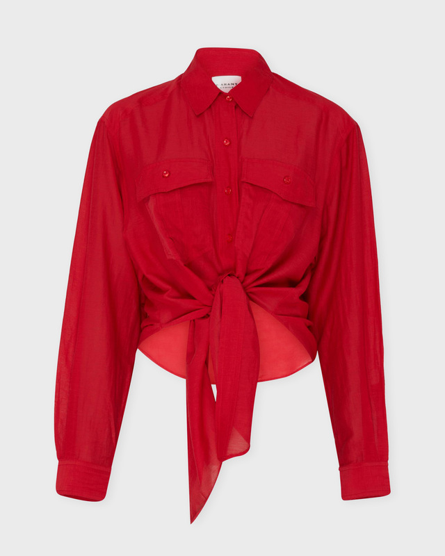 Isabel Marant Étoile Skjorta Nath Röd FR 40 (EUR 38)