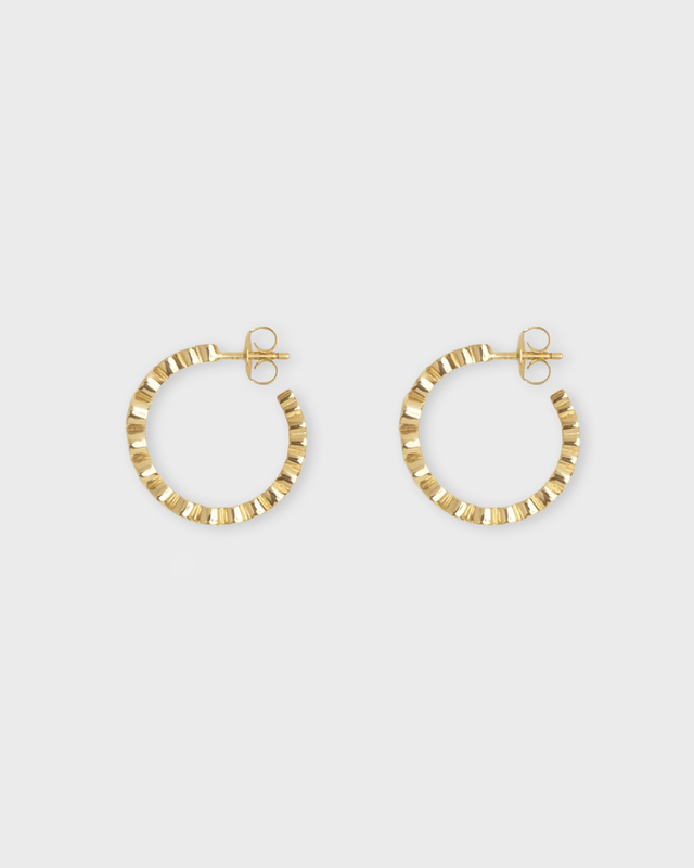 Ragbag Earrings Ottilia Gold Hoops  Guld ONESIZE
