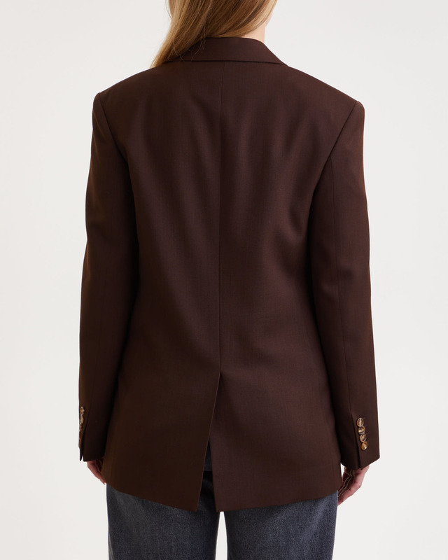 Acne Studios Kavaj Single-Breasted Chestnut  Chestnut 40