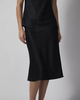 Wakakuu Icons Kjol Ace Satin Midi Svart S