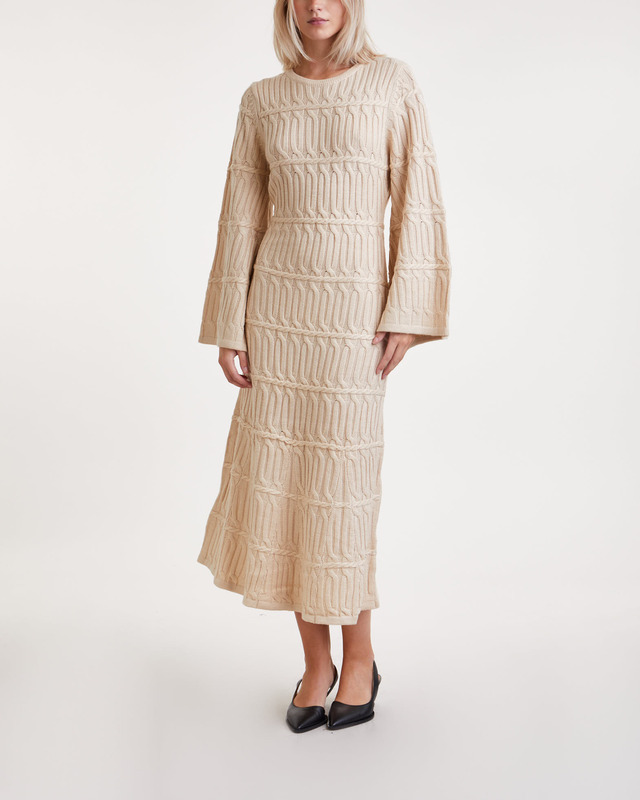 Malina Klänning Elinne Beige S