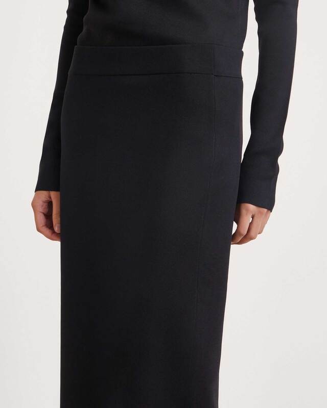 Rodebjer Skirt Flute Svart XL