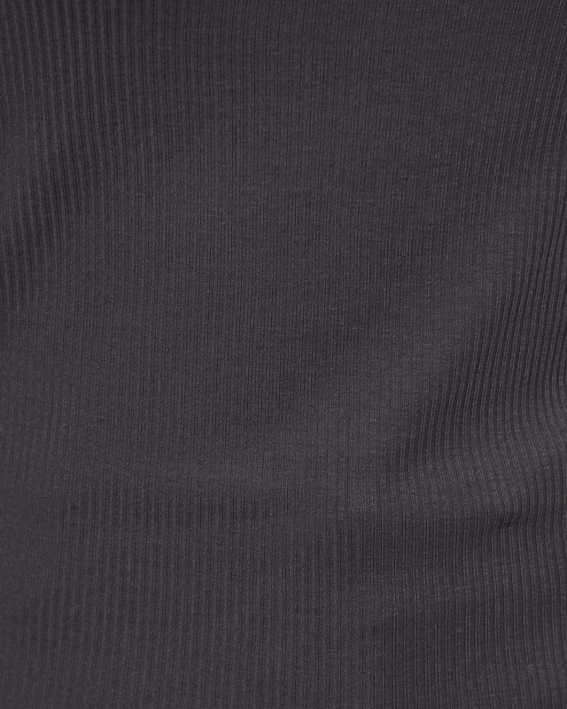Filippa K T-shirt Fine Rib Tee Charcoal XL