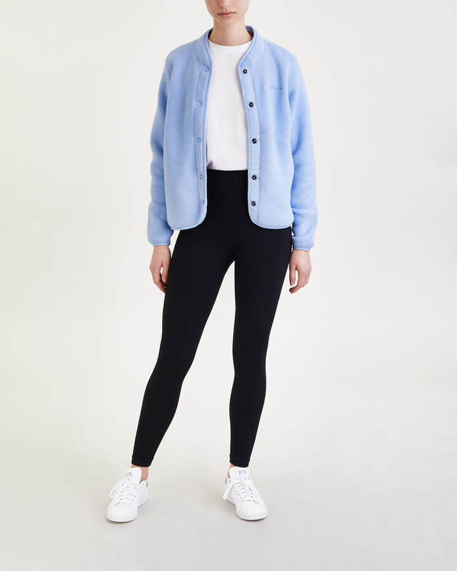 Peak Performance Cardigan W Fleece Snap Blå L