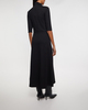 Vince Dress Elbow-Sleeve Turtleneck Black L