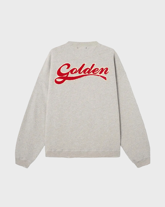 Golden Goose Deluxe Brand Sweatshirt Journey Unisex Crewneck Grey Melange S