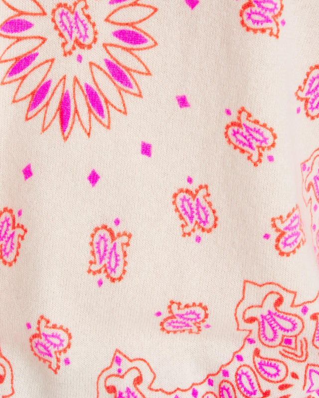 Kujten Tröja Mela Bandana Cashmere Orange S-M