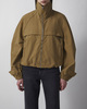 Acne Studios Jacka Nylon Logo Mörkgrön 38