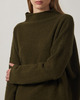 Filippa K Sweater Mika Yak Funnelneck Green XS
