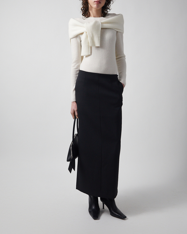 Almada Label  Skirt Bay  Black XS