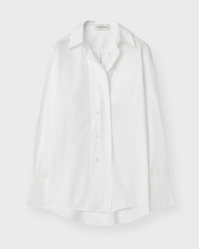 Dagmar Skjorta Asymmetric Vit 42