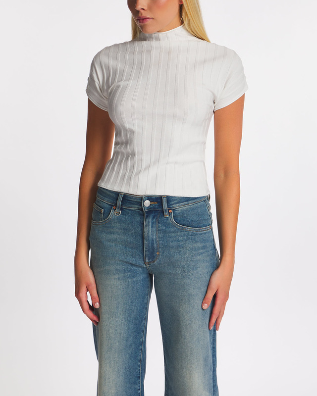 Filippa K Top Mock Neck White S