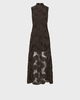 ROTATE  Dress 3D Flower Maxi Mole 36