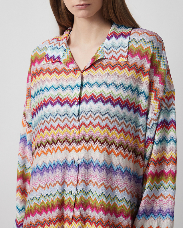 Missoni Shirt Chevron-Patterned from Missoni Multicolor M
