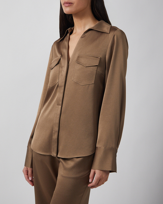 Wakakuu Icons Blus Maria Mocca XL
