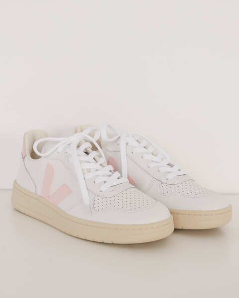 Sneakers V-10 Leather Vit 2
