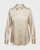 Filippa K Skjorta Silk Pearl 42
