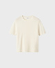 Soft Goat T-skjorte Oversized Cashmere White L