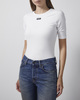 ROTATE  T-Shirt Short Sleeve White 36