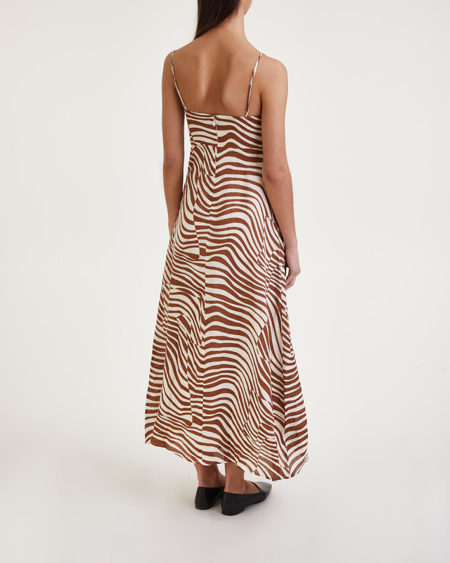 Faithfull The Brand Klänning Sorso Midi Multicolor S