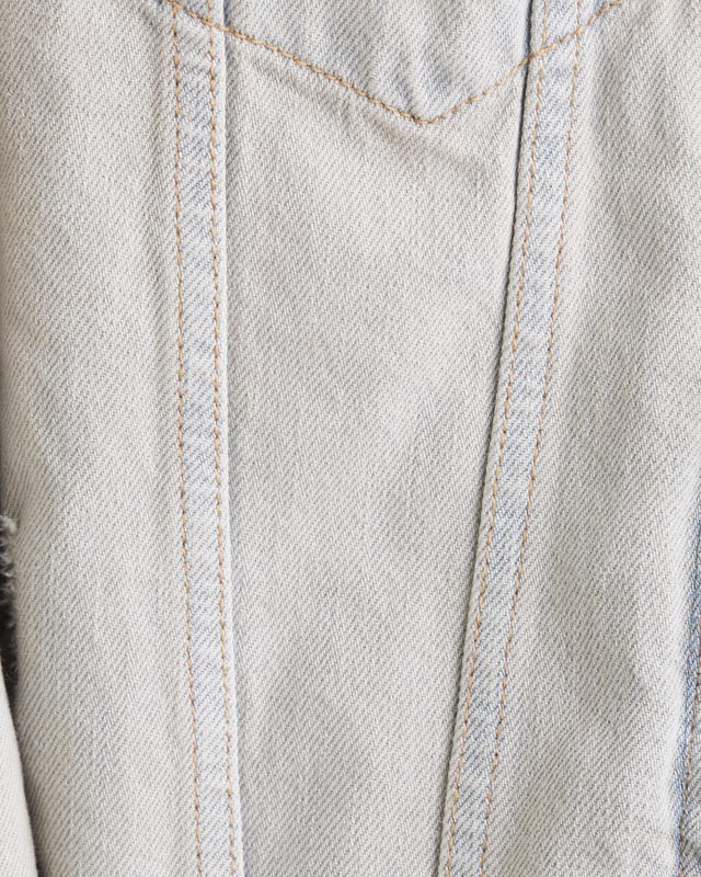 Acne Studios Jacka Distressed Denim Relaxed | WAKAKUU